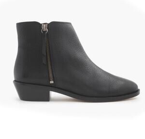J.Crew Frankie Pebbled Leather Ankle Boots Women's 7